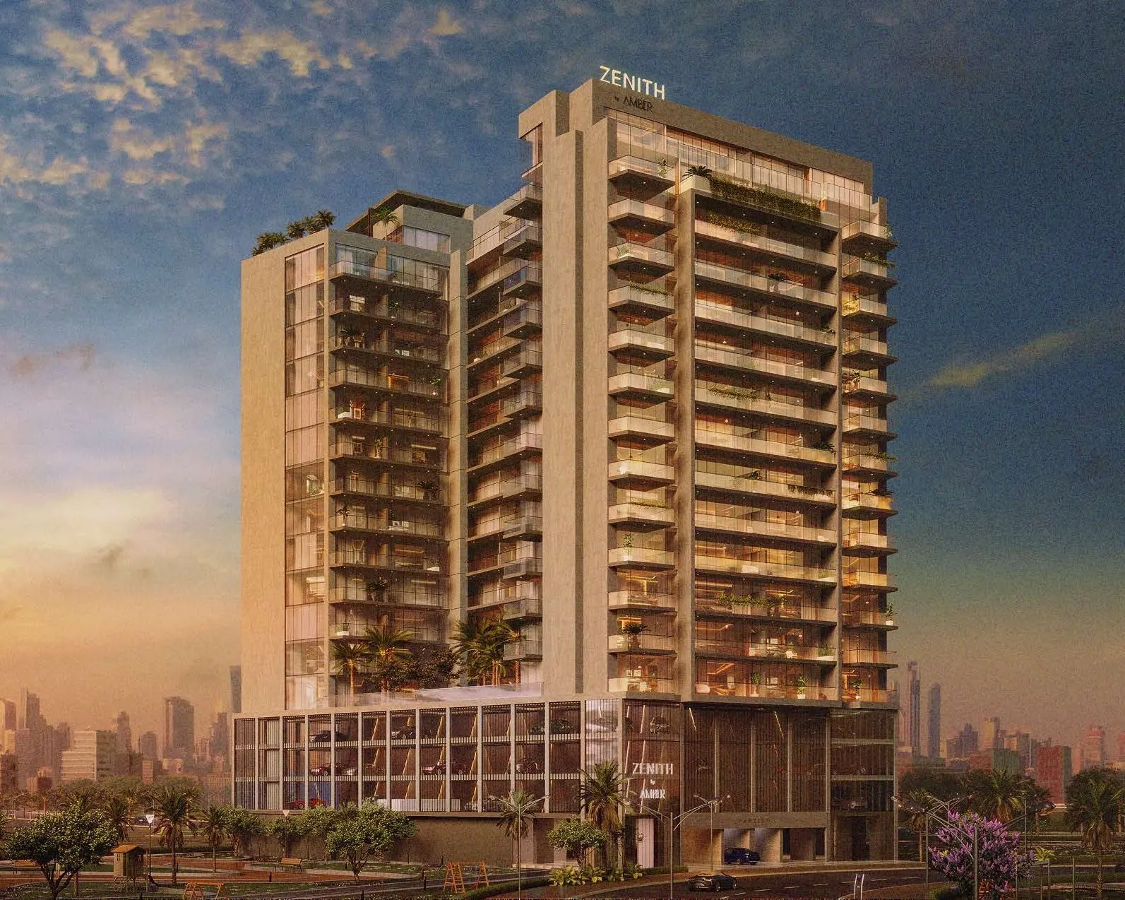 Zenith Residences — вид на комплекс