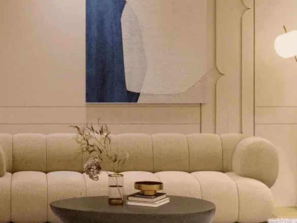 Zenith Residences — интерьер гостиной