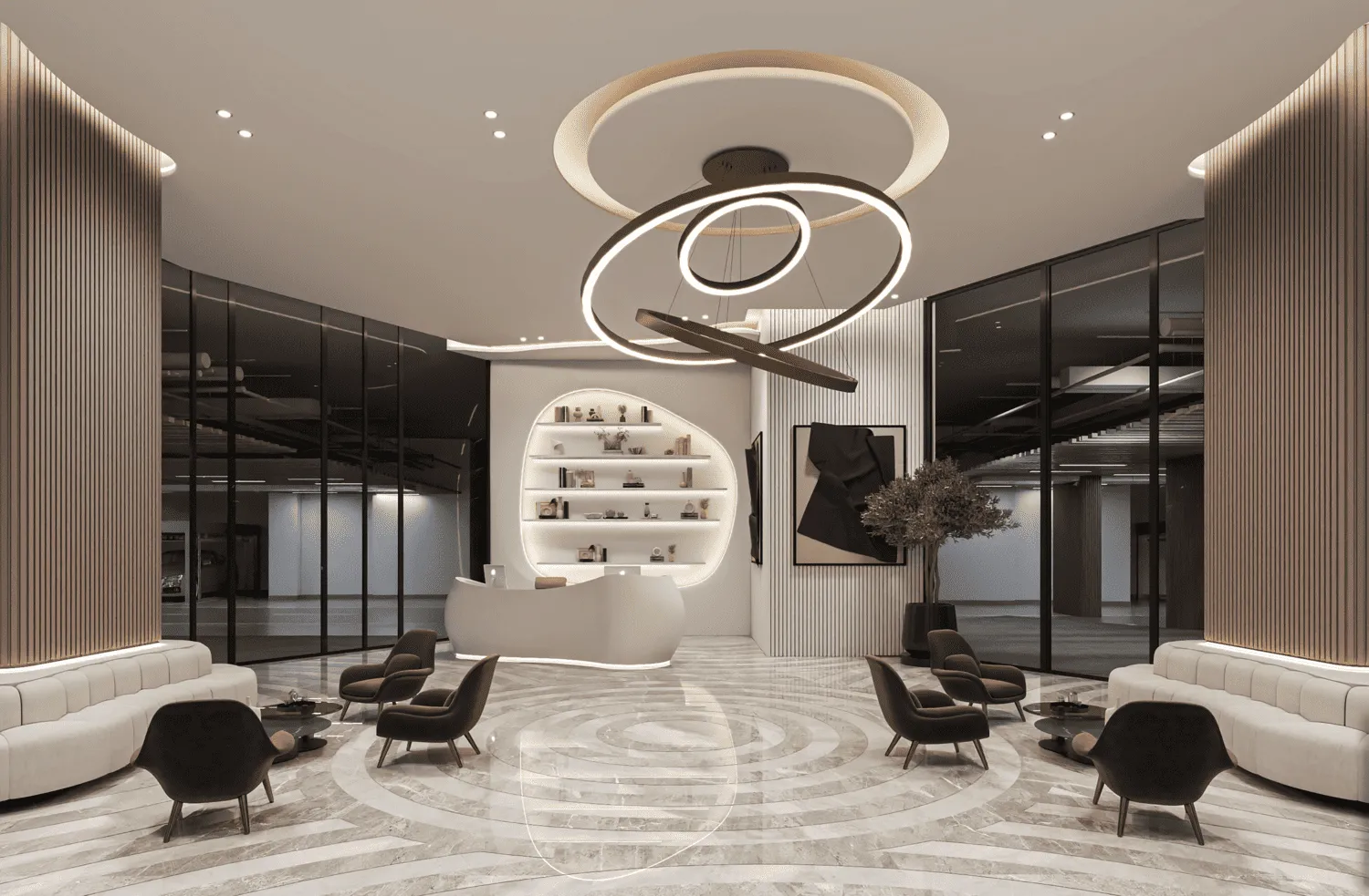 Zephyra Residences — лобби
