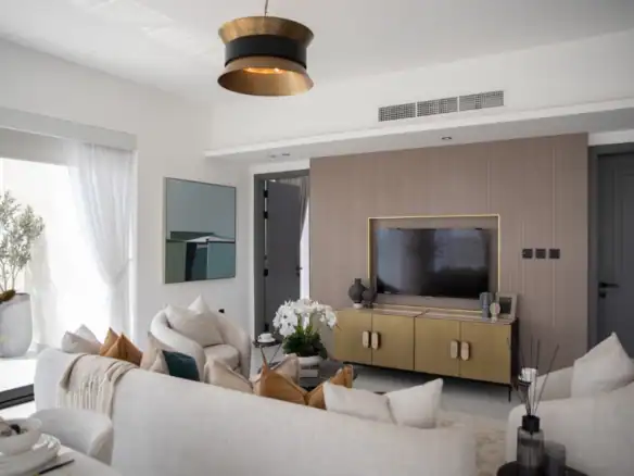 Glam Residence — интерьер гостиной, фото 12